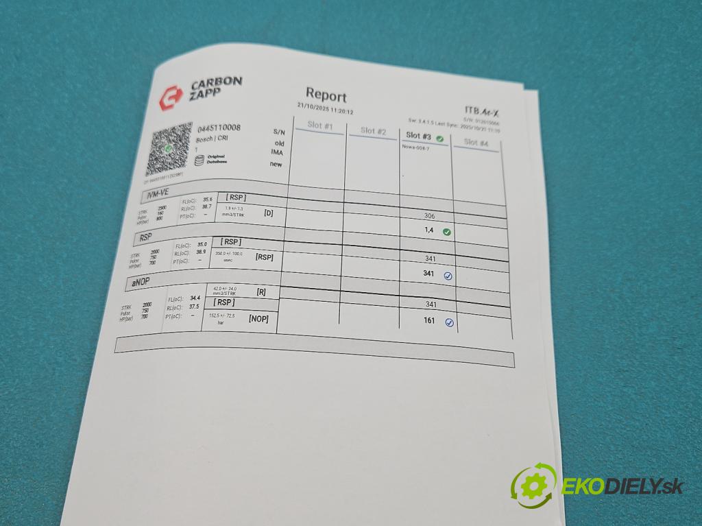 Peugeot Partner I 1996-2008 2.0 hdi 90 HP manual 66 kW 1997 cm3 5- vstrek 0445110008 (Vstrekovač paliva)