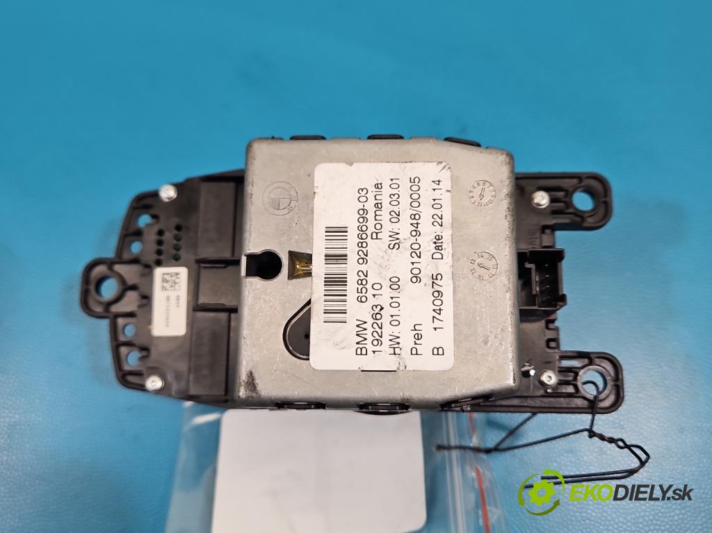 Bmw 3 F30 2011-2018 2.0d 184hp manual 135 kW 1995 cm3 4- prepínač rádio: navigácie 9286699