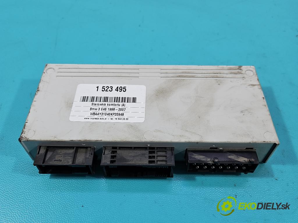 Bmw 3 E46 1998-2007 1.8 116 hp manual 85 kW 1796 cm3 4- řídící jednotka komfortu 6932369