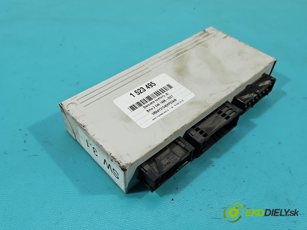 Bmw 3 E46 1998-2007 1.8 116 hp manual 85 kW 1796 cm3 4- řídící jednotka komfortu 6932369