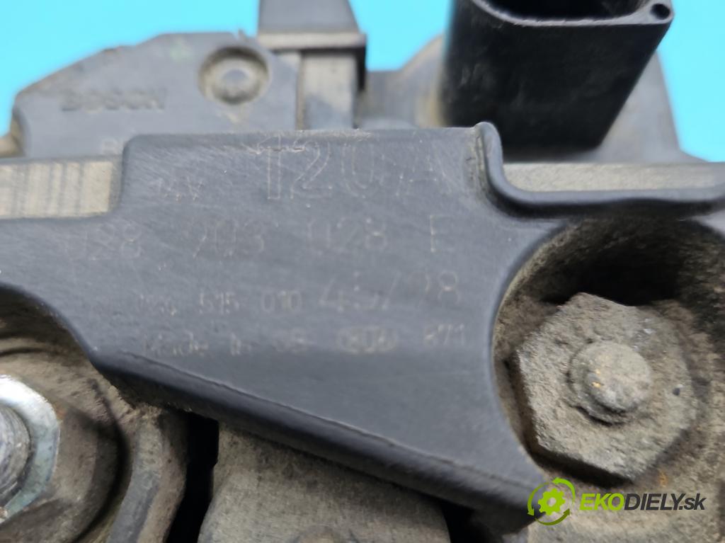 Audi A3 8L 1996-2003 1.9 tdi 90 HP manual 66 kW 1896 cm3 3- Alternator 028903028E (Alternátor)