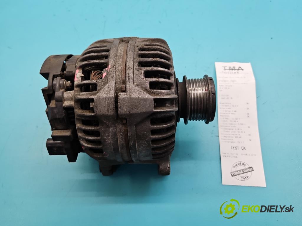 Audi A3 8L 1996-2003 1.9 tdi 90 HP manual 66 kW 1896 cm3 3- Alternator 028903028E (Alternátor)