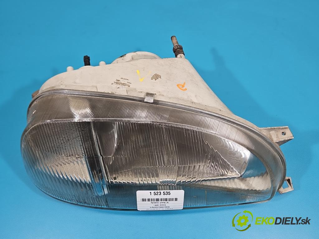 Ligier Ambra 0.5d 5KM automatic 4 kW 505 cm3 3- Reflektor: pravý  (Svetlo predné pravé)