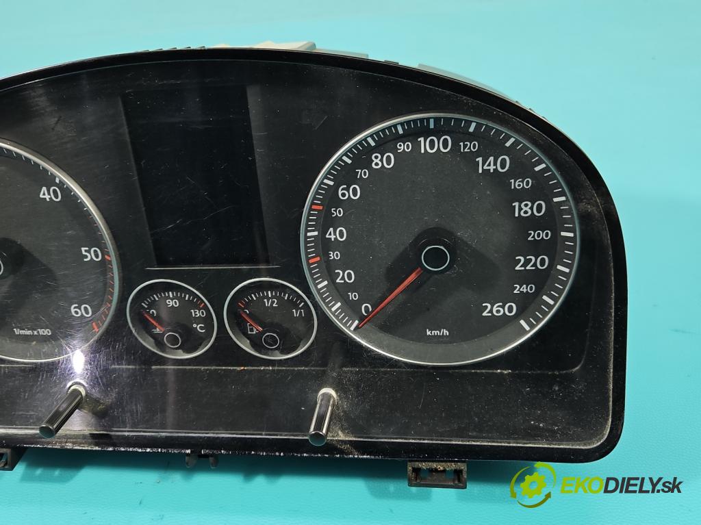 Vw Touran I 2003-2015 1.9 tdi 101 HP manual 74 kW 1896 cm3 5- prístrojovka/ budíky 1T0920870G (Prístrojová doska)