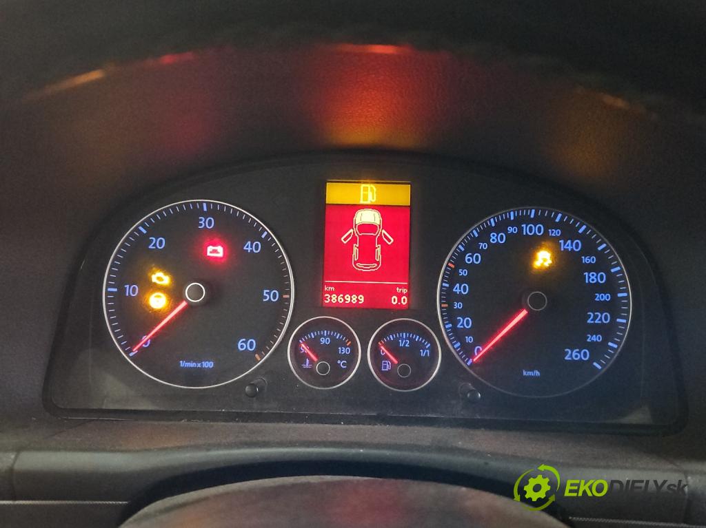 Vw Touran I 2003-2015 1.9 tdi 101 HP manual 74 kW 1896 cm3 5- prístrojovka/ budíky 1T0920870G (Prístrojová doska)