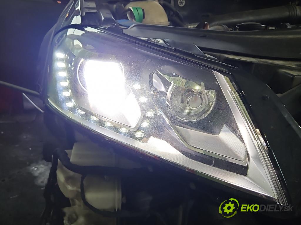 Vw Passat B7 2010-2014 2.0 TSI 211KM automatic 155 kW 1984 cm3 5- Reflektor: pravý 3AB941044 (Svetlo predné pravé)