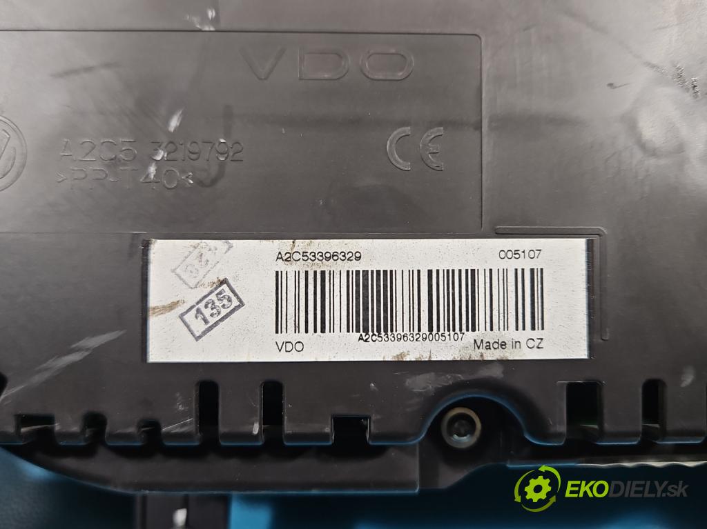 Vw Passat B7 2010-2014 2.0 TSI 211KM automatic 155 kW 1984 cm3 5- prístrojovka/ budíky 3AA920880 (Prístrojová doska)