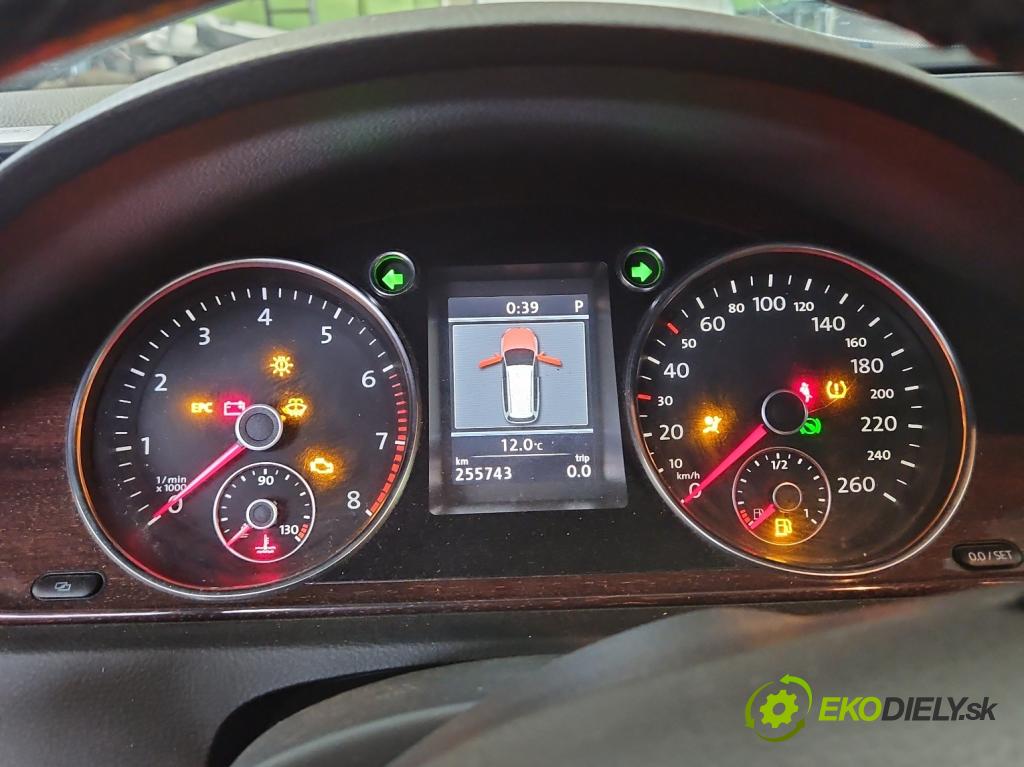 Vw Passat B7 2010-2014 2.0 TSI 211KM automatic 155 kW 1984 cm3 5- prístrojovka/ budíky 3AA920880 (Prístrojová doska)