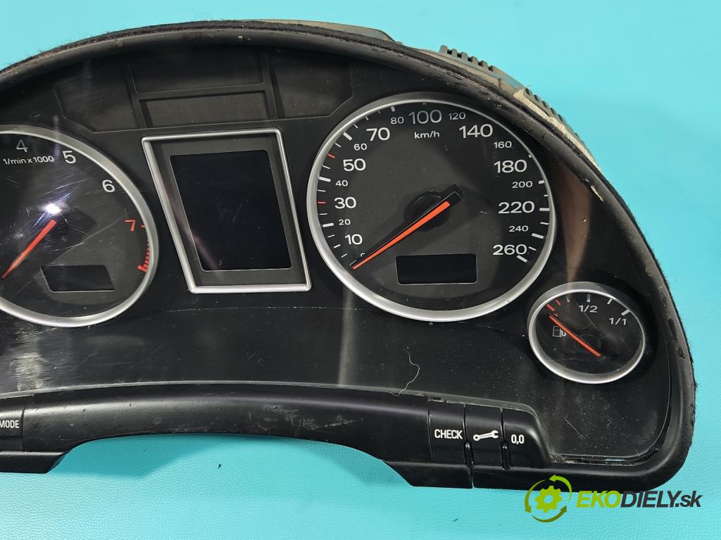 Audi A4 B6 2000-2004 2.0 20v 131 HP manual 96 kW 1984 cm3 4- prístrojovka/ budíky 8E0920900H (Prístrojová doska)