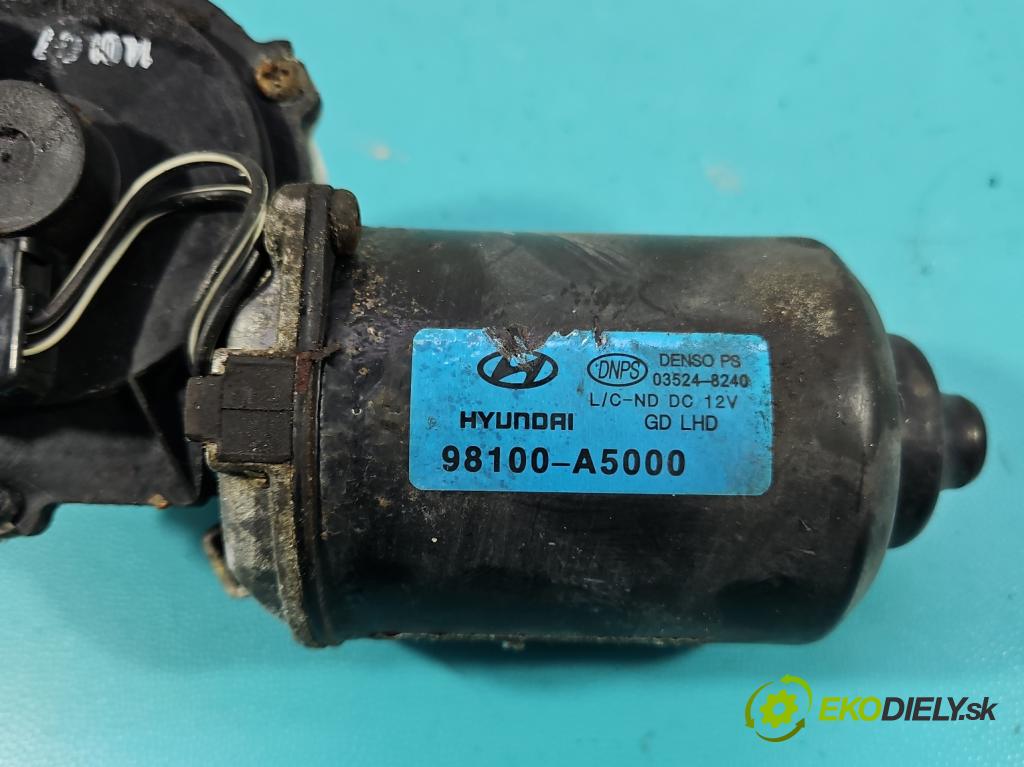 Hyundai I30 II 2012-2016 1.6 crdi 110 HP manual 81 kW 1582 cm3 5- motor stieračov predné 98100-A5000