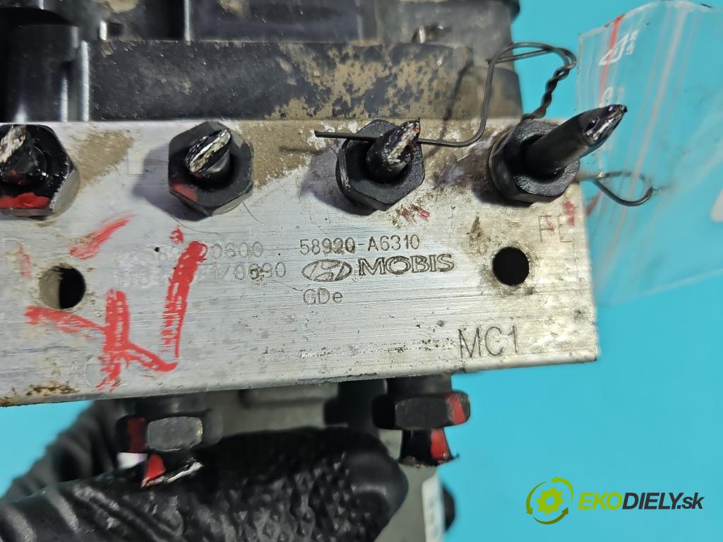 Hyundai I30 II 2012-2016 1.6 crdi 110 HP manual 81 kW 1582 cm3 5- čerpadlo abs A6589-30600 (Pumpa ABS)