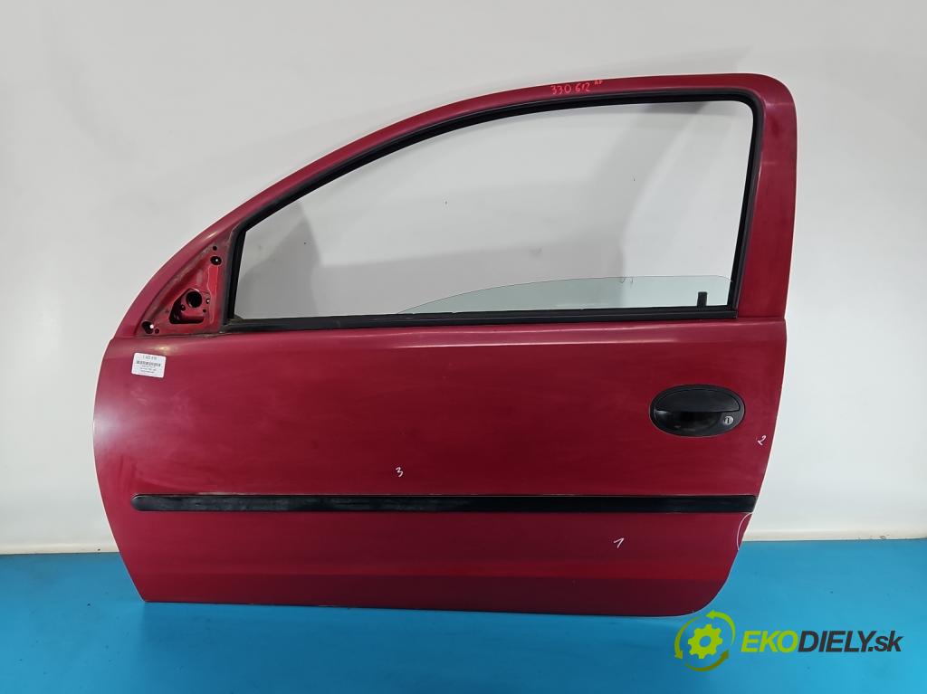 Opel Corsa C 2000-2006 1.0 12V 58 HP manual 43 kW 973 cm3 3- dvere predné ľavé  (Kľučka dverí ostatné)