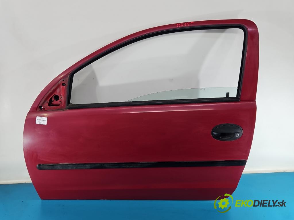 Opel Corsa C 2000-2006 1.0 12V 58 HP manual 43 kW 973 cm3 3- dvere predné ľavé  (Kľučka dverí ostatné)