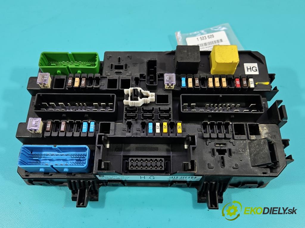 Opel Zafira B 2005-2014 1.9 CDTI 120 HP manual 88 kW 1910 cm3 5- skrinka poistka 13206759 (Poistková skrinka)