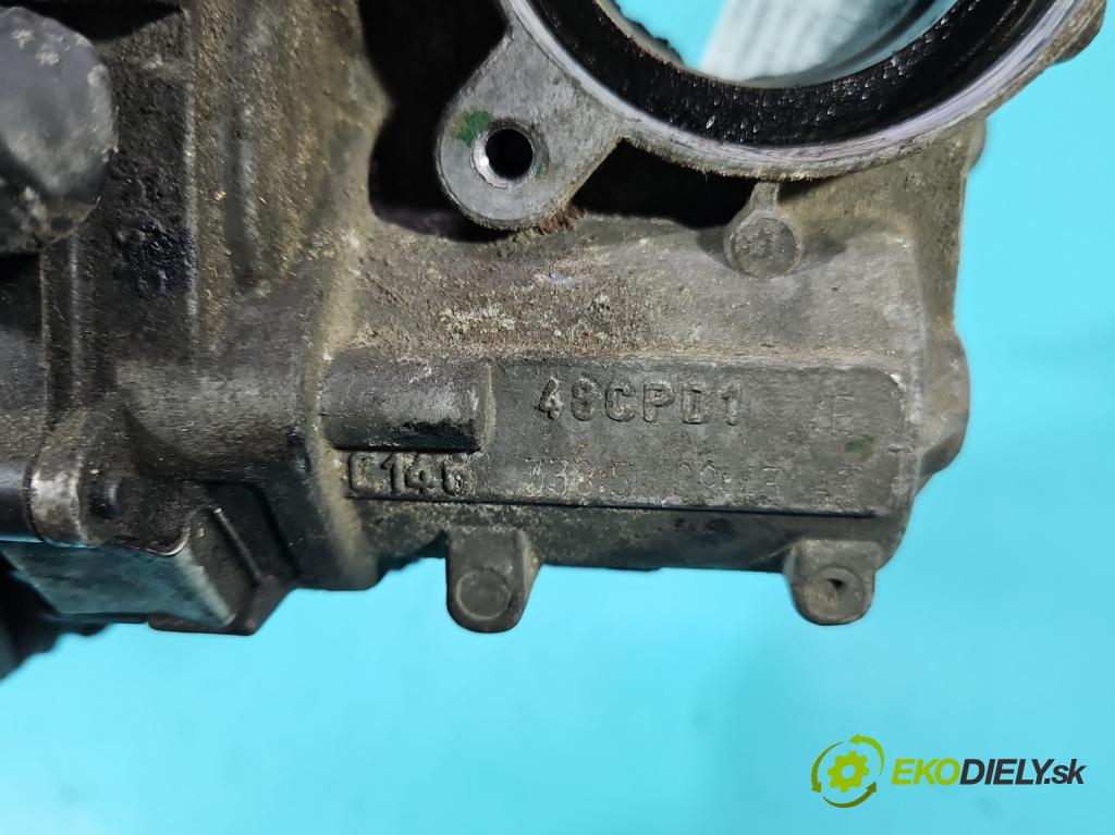 Opel Zafira B 2005-2014 1.9 CDTI 120 HP manual 88 kW 1910 cm3 5- klapka 48CPD1 (Škrtiaca klapka)