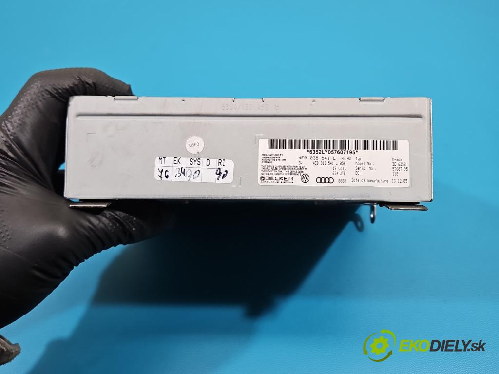 Audi A6 C6 2004-2011 2.7 TDI 179KM automatic 132 kW 2698 cm3 5- Radio originál 4F0035541E