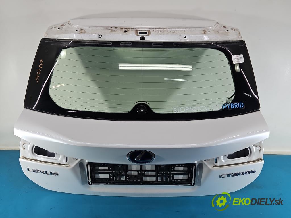 Lexus CT 2010-2022 1.8 VVTI 99 hp automatic 73 kW 1798 cm3 5- zadní kufrové dveře  (Zadní kapota (kufr))