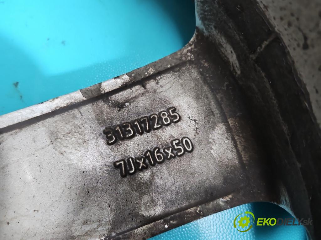 Volvo V40 II 2012-2019 1.6 T3 150 HP manual 110 kW 1596 cm3 5- Disk hliník 16" 31317285