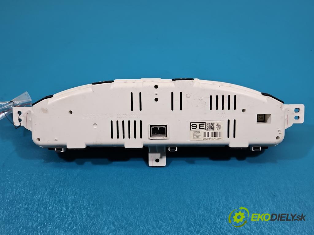 Honda Civic VIII 2006-2011 1.4 16V 95 HP automatic 70 kW 1339 cm3 4- prístrojovka/ budíky 78100-SNCA100 (Prístrojová doska)