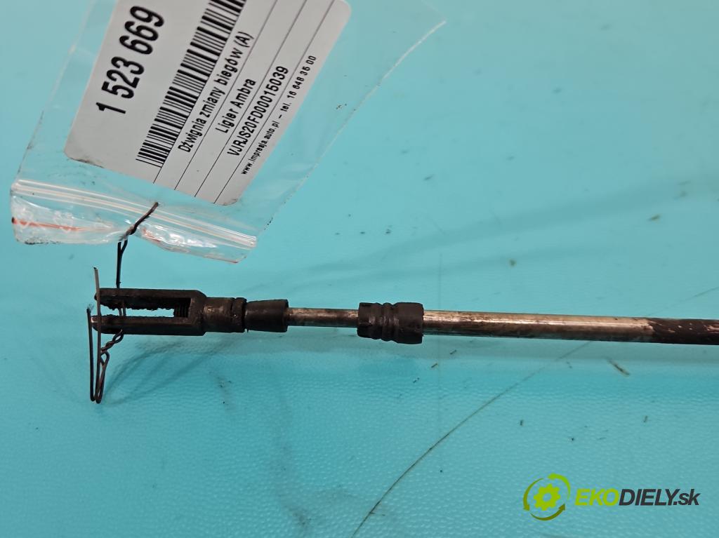 Ligier Ambra 0.5d 5KM automatic 4 kW 505 cm3 3- Páka: Změny: stupeň,rýchlosť  (Rýchlostná páka (kulisa))