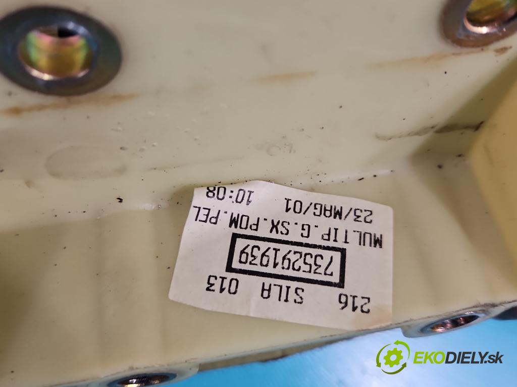 Fiat Multipla I 1998-2004 1.9 jtd 110 HP manual 81 kW 1910 cm3 5- Páka: Změny: stupeň,rýchlosť 735291939 (Rýchlostná páka (kulisa))