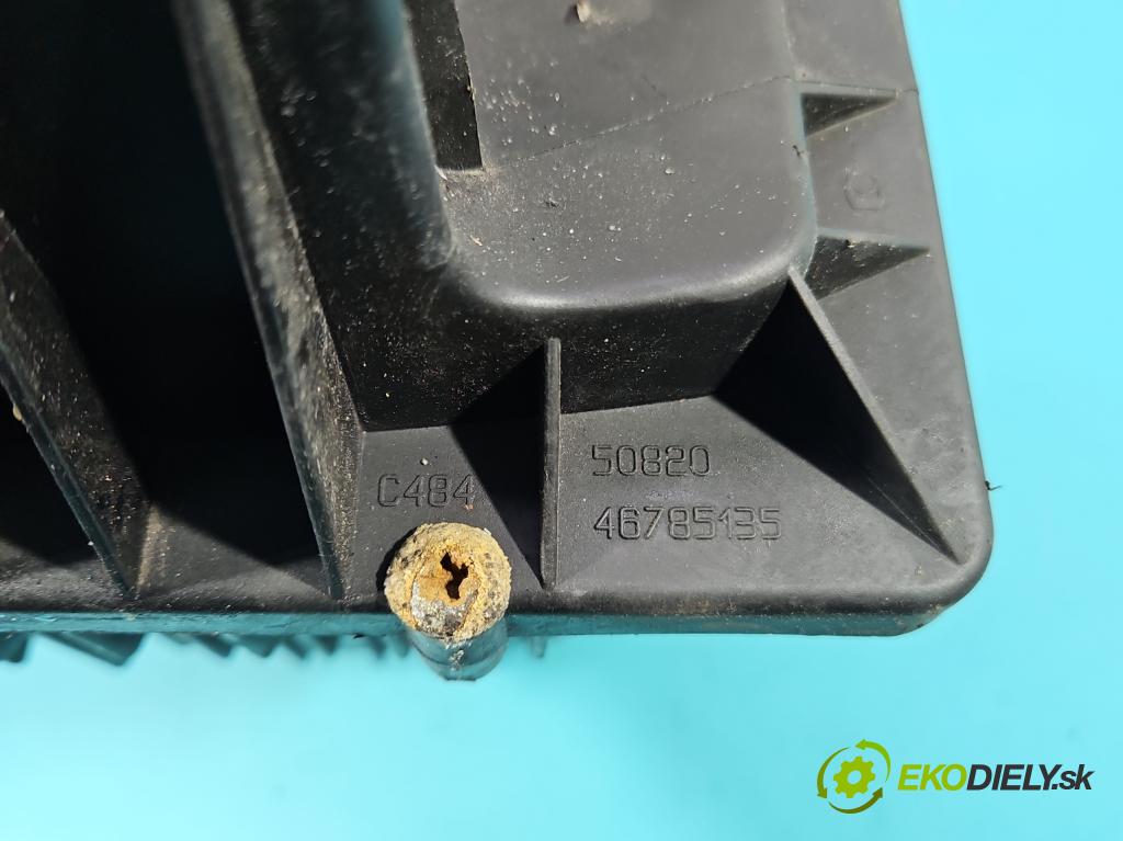 Fiat Multipla I 1998-2004 1.9 jtd 110 HP manual 81 kW 1910 cm3 5- obal filtra vzduchu 46785135 (Obal vzduchového filtra)