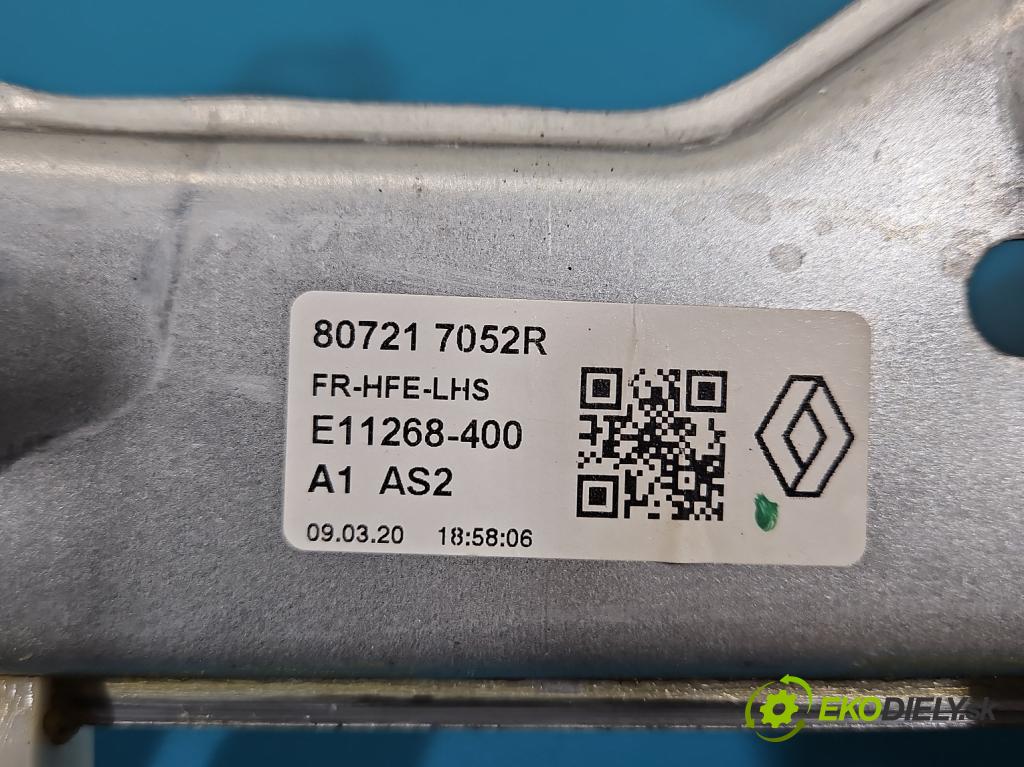 Renault Kadjar 2015-2022 1.3 140 hp automatic 103 kW 1332 cm3 5- mechanismus stahování přední levý 807217052R
