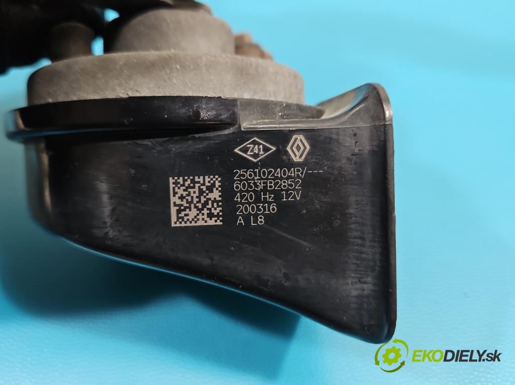 Renault Kadjar 2015-2022 1.3 140 HP automatic 103 kW 1332 cm3 5- Klakson: 256102404R