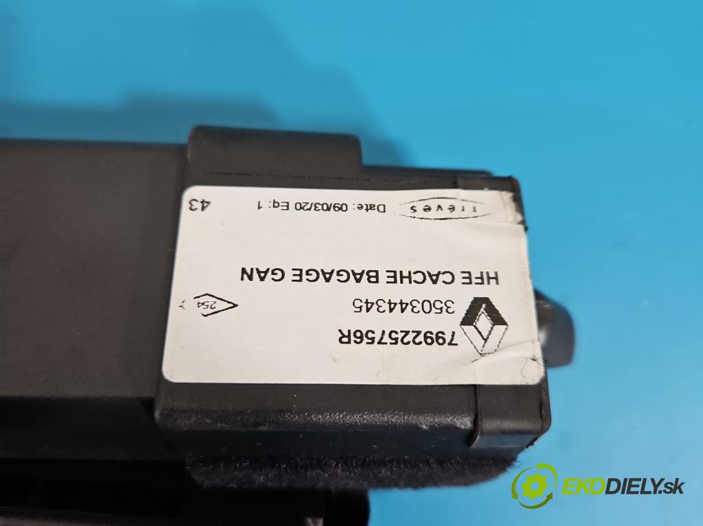 Renault Kadjar 2015-2022 1.3 140 HP automatic 103 kW 1332 cm3 5- roleta 799225756R (Roleta kufra)