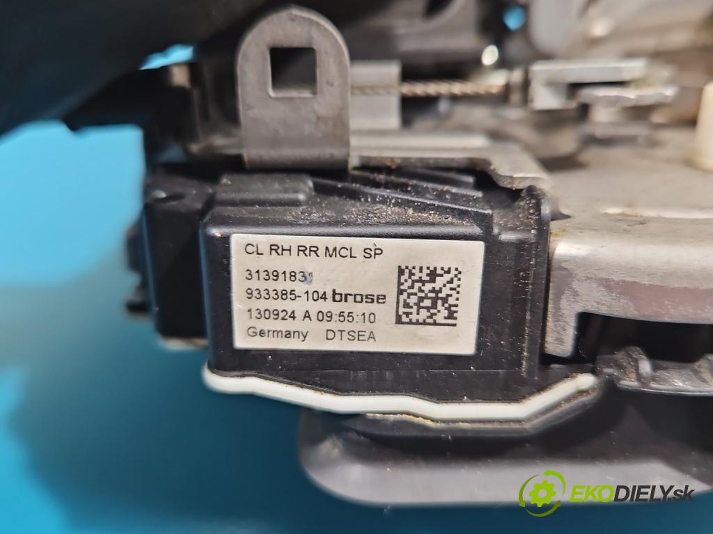 Volvo V40 II 2012-2019 1.6 T3 150 HP manual 110 kW 1596 cm3 5- zámok zadné pravý 31391831