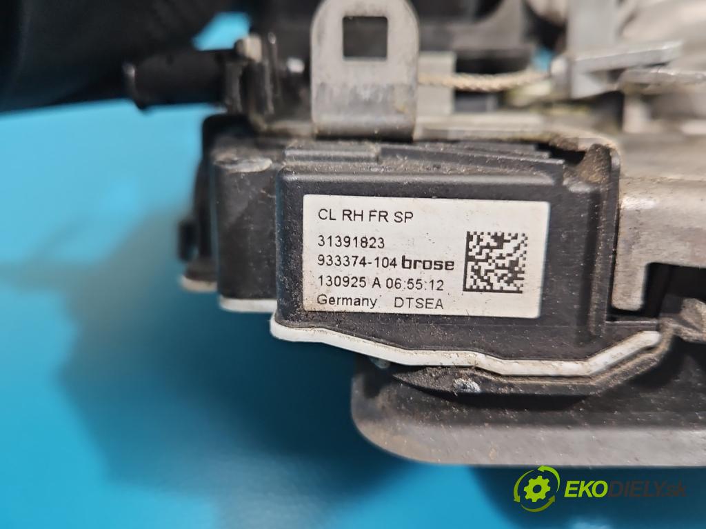 Volvo V40 II 2012-2019 1.6 T3 150 HP manual 110 kW 1596 cm3 5- zámok predné pravý 31391823