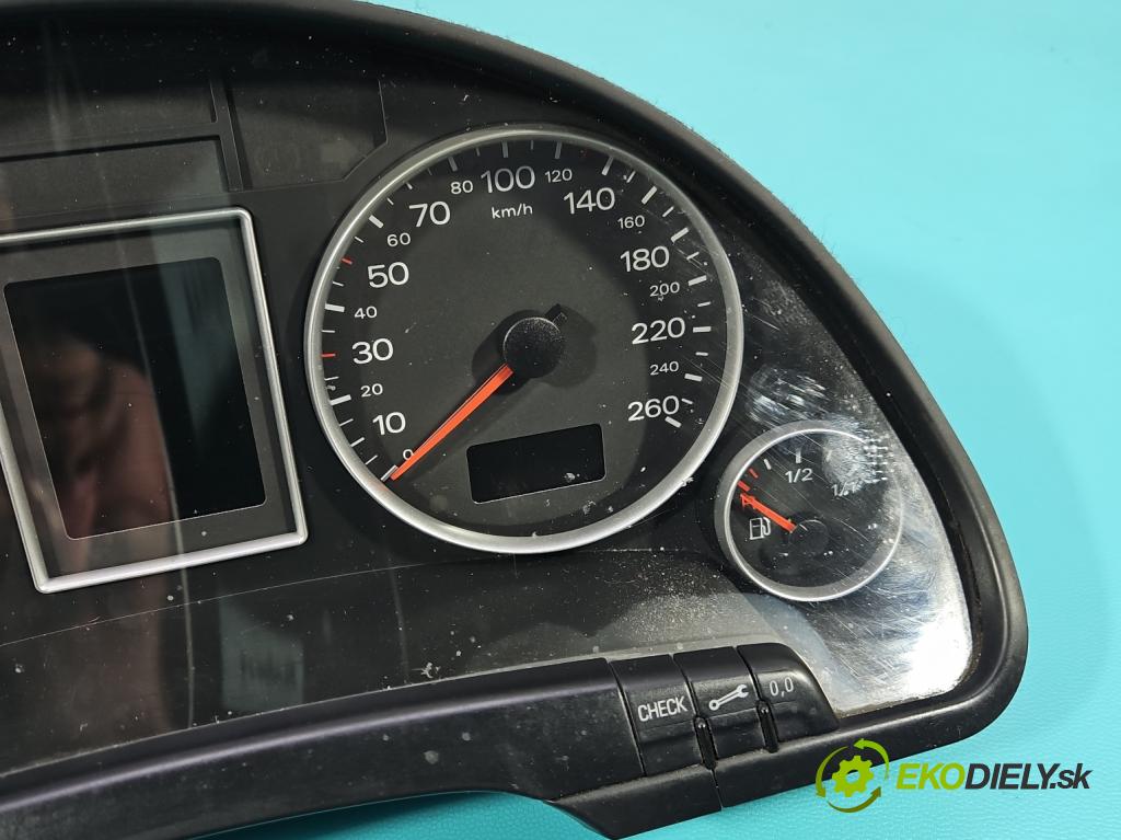 Audi A4 B7 2004-2008 1.9 tdi 116 HP manual 85 kW 1896 cm3 5- prístrojovka/ budíky 0263626055 (Prístrojová doska)