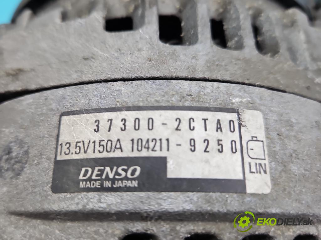 Kia Stinger 2017-2023 2.0 T-GDI: 256KM automatic 188 kW 1998 cm3 5- Alternator 104211-9250 (Alternátor)