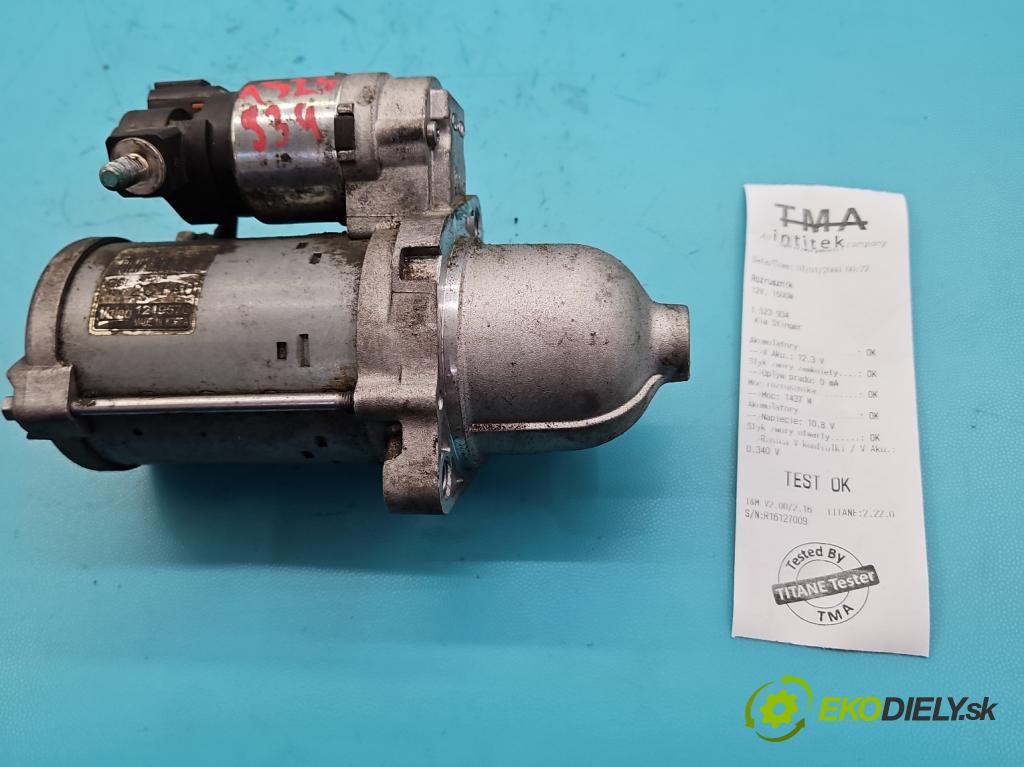 Kia Stinger 2017-2023 2.0 T-GDI 256KM automatic 188 kW 1998 cm3 5- startér: 1219576 (Startér)