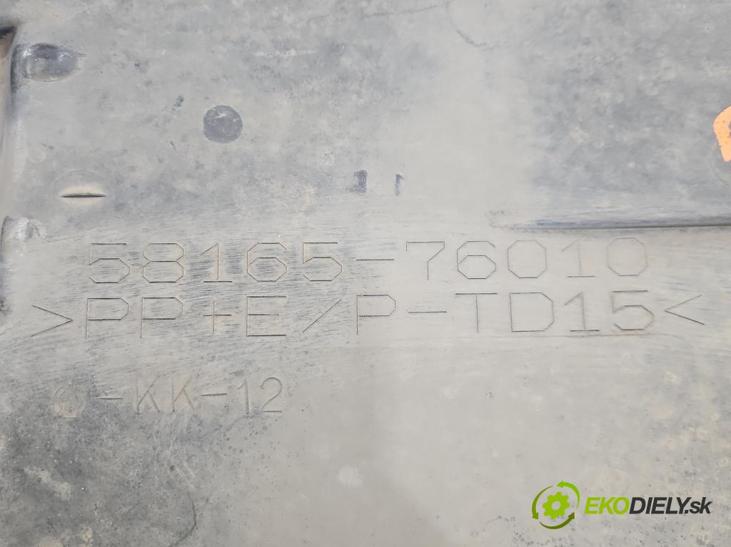 Lexus CT 2010-2022 1.8 VVTI 99 HP automatic 73 kW 1798 cm3 5- kryt plast 58165-76010
