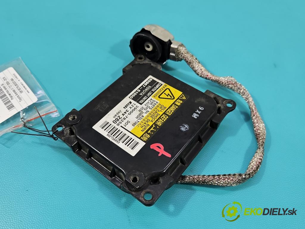 Toyota Avensis III T27 2009-2018 2.0 D4D 126 HP manual 93 kW 1998 cm3 4- střídač: xenon 39000-78258 (Riadiaca jednotka xenónu)