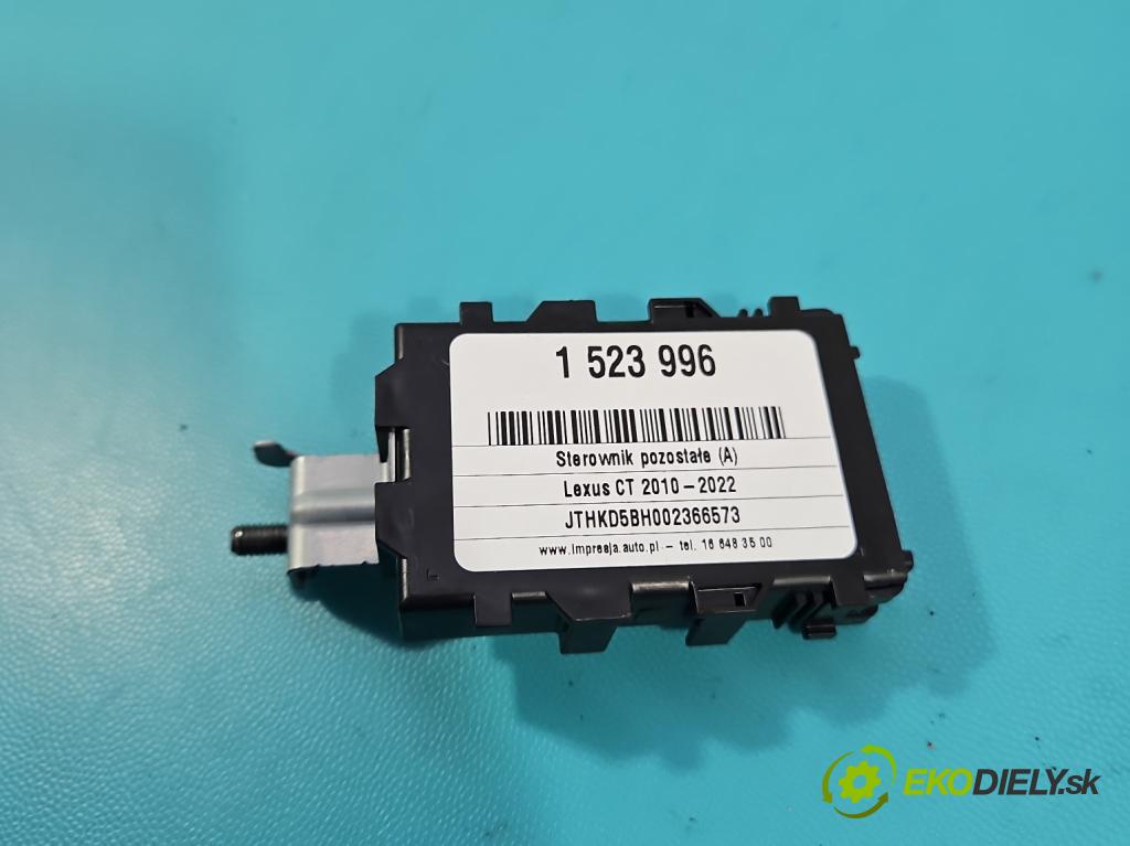 Lexus CT 2010-2022 1.8 VVTI 99 HP automatic 73 kW 1798 cm3 5- riadiaca jednotka ostatné 89100-76011