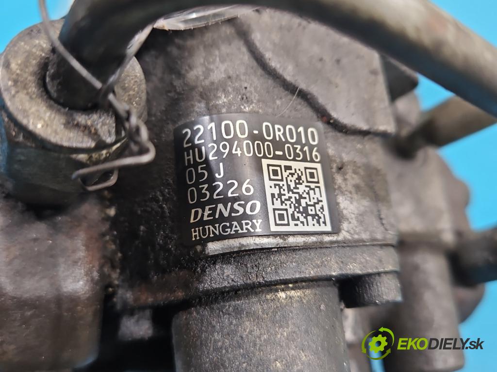 Toyota Corolla Verso II 2004-2009 2.2 d4d 136 HP manual 100 kW 2231 cm3 5- čerpadlo vstrekovacia 221000R010 (Vstrekovacie čerpadlo)