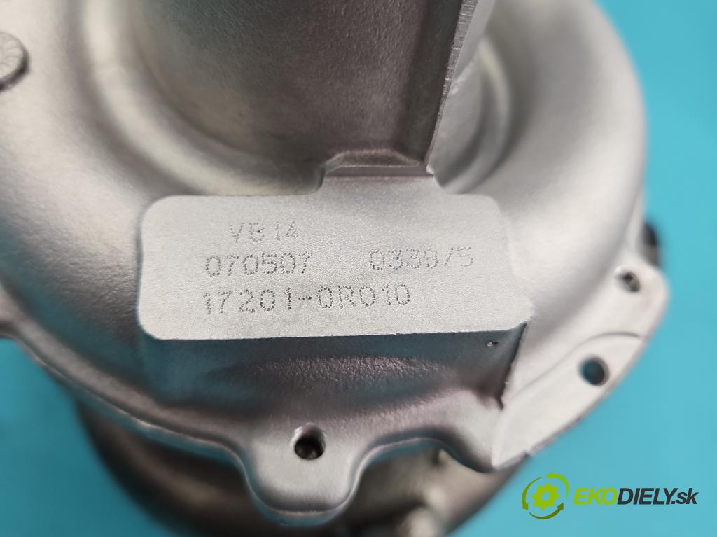 Toyota Corolla Verso II 2004-2009 2.2 d4d 136 HP manual 100 kW 2231 cm3 5- turbodúchadlo, turbo repasovaná VB14