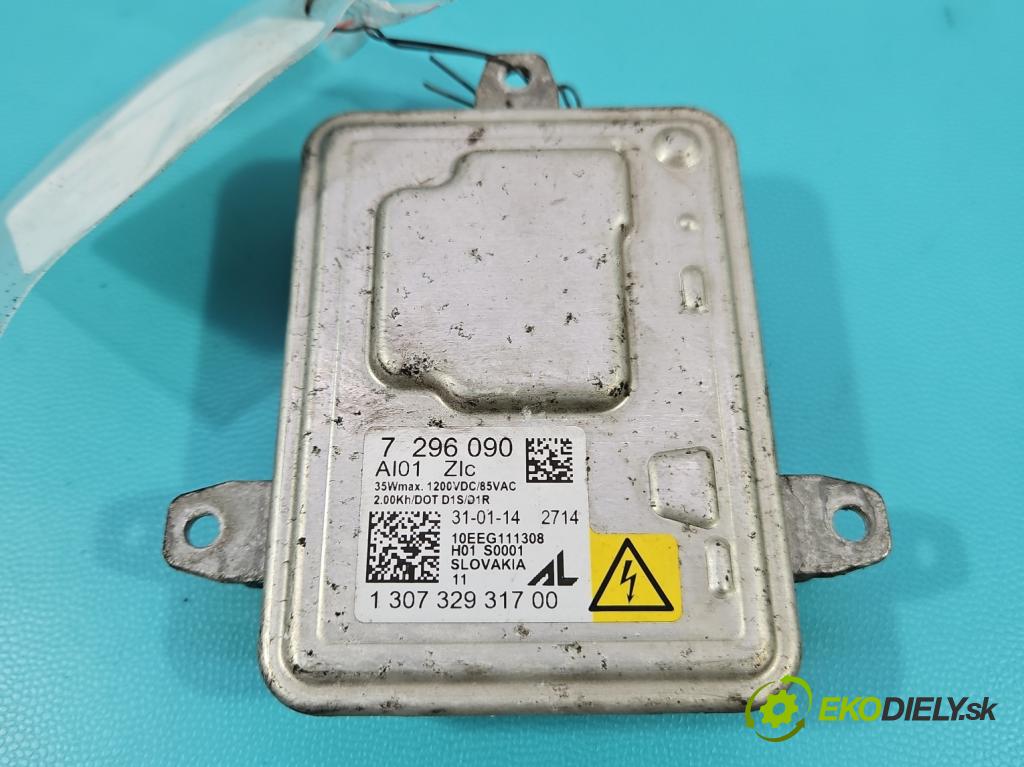 Bmw 3 F30 2011-2018 2.0d 184hp manual 135 kW 1995 cm3 4- střídač: xenon 7296090 (Riadiaca jednotka xenónu)