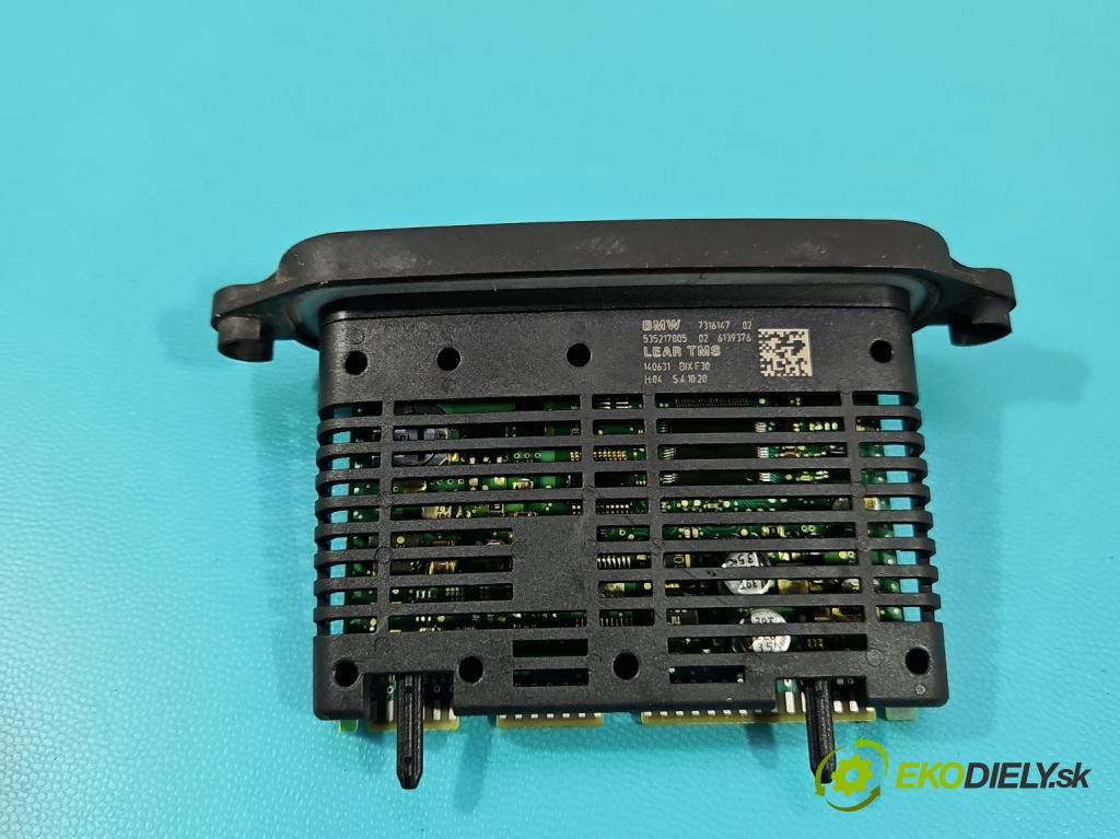 Bmw 3 F30 2011-2018 2.0d 184 hp manual 135 kW 1995 cm3 4- modul lampy: 7316147