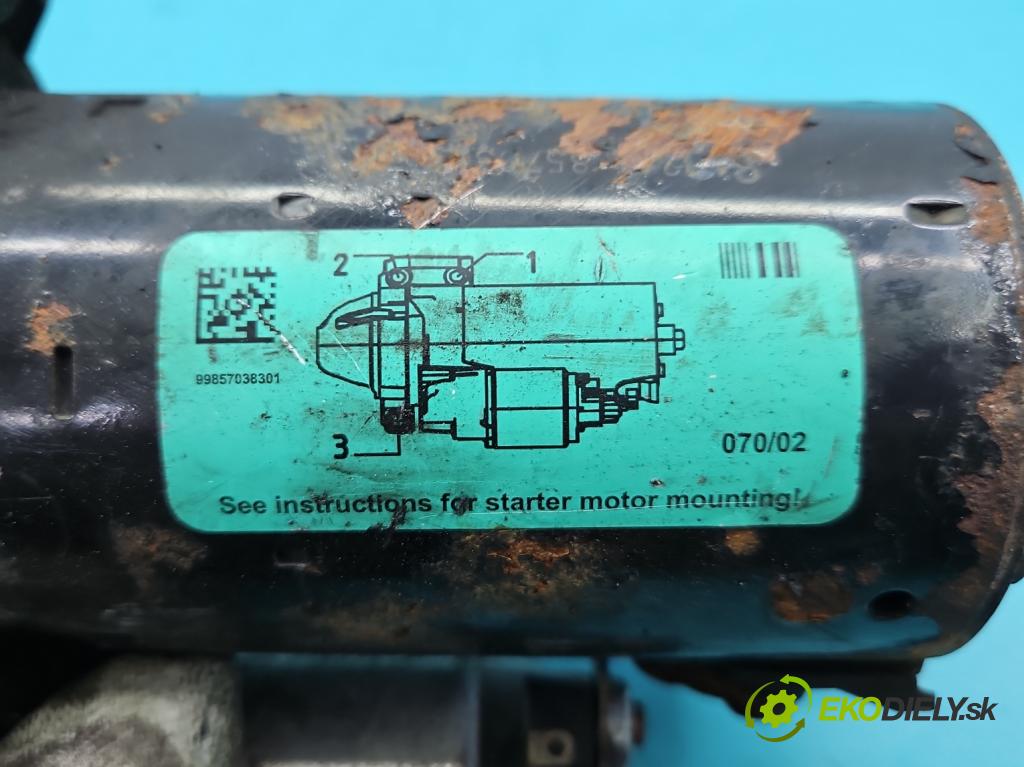 Bmw 3 F30 2011-2018 2.0d 184hp manual 135 kW 1995 cm3 4- štartér  (Štartér)