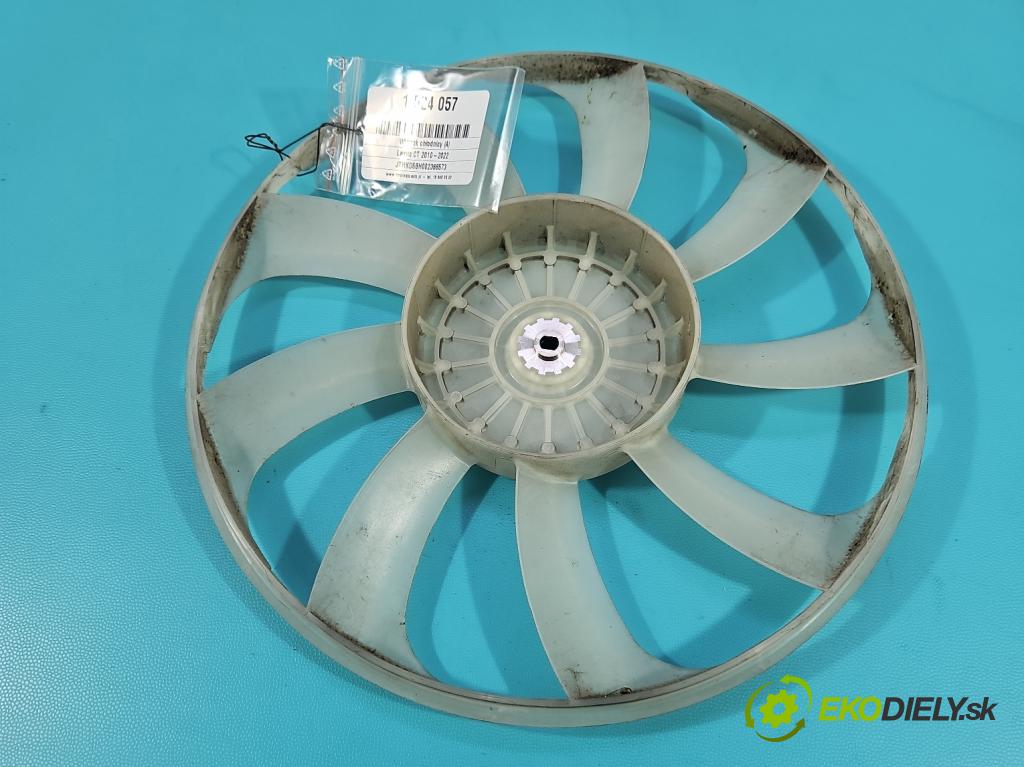 Lexus CT 2010-2022 1.8 VVTI 99 hp automatic 73 kW 1798 cm3 5- ventilátor chladič