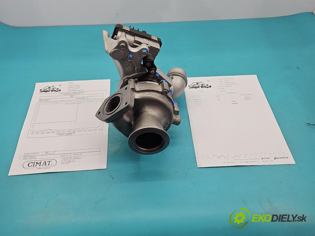 Bmw 3 F30 2011-2018 2.0d 184hp manual 135 kW 1995 cm3 4- turbodúchadlo, turbo repasovaná 49335-00642