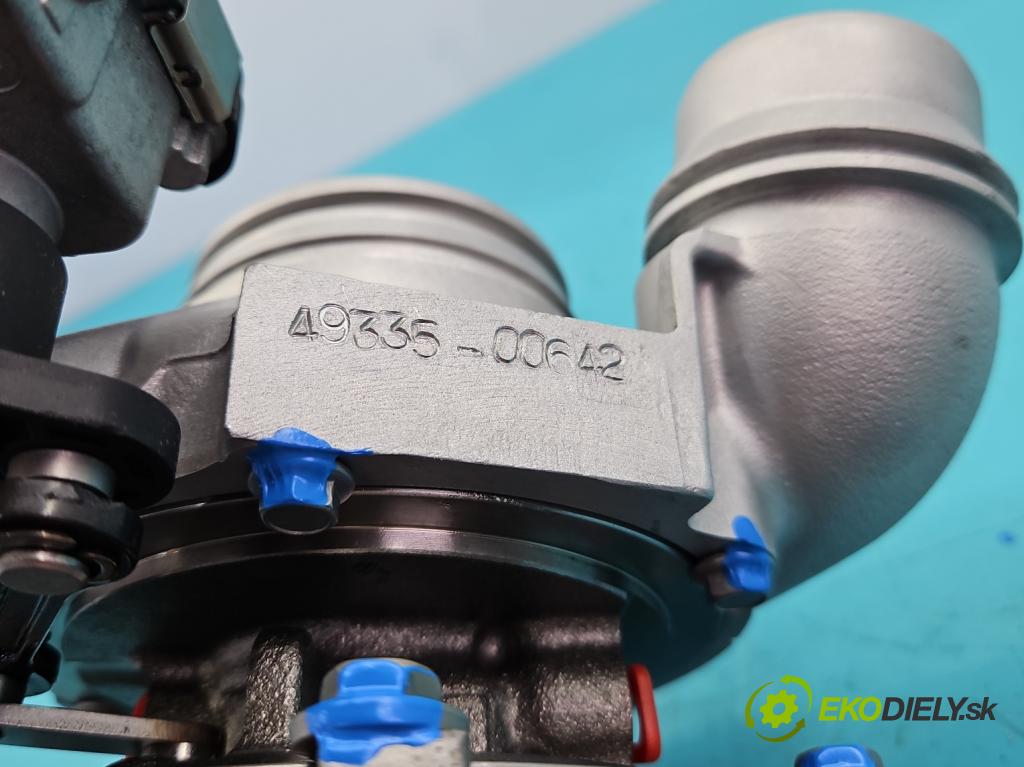 Bmw 3 F30 2011-2018 2.0d 184hp manual 135 kW 1995 cm3 4- turbodúchadlo, turbo repasovaná 49335-00642