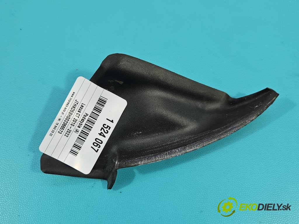 Lexus CT 2010-2022 1.8 VVTI 99 HP automatic 73 kW 1798 cm3 5- torpédo 53824-76011 (Torpédo (plast pod čelným sklom))