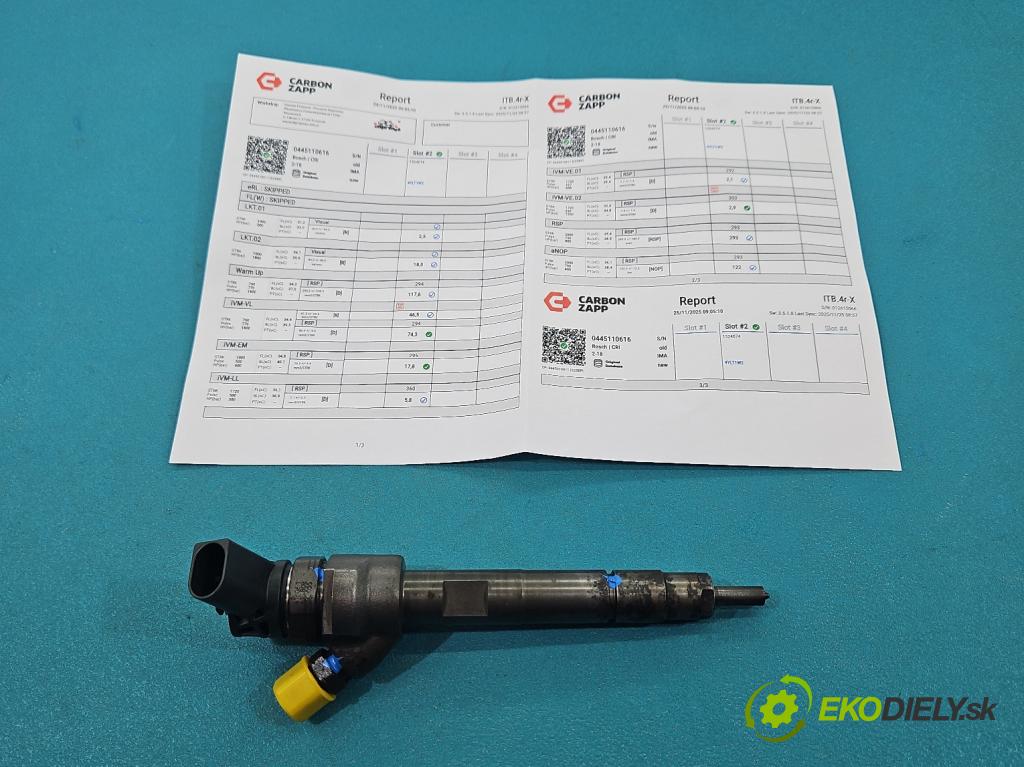 Bmw 3 F30 2011-2018 2.0d 184hp manual 135 kW 1995 cm3 4- vstrek 0445110616 (Vstrekovač paliva)