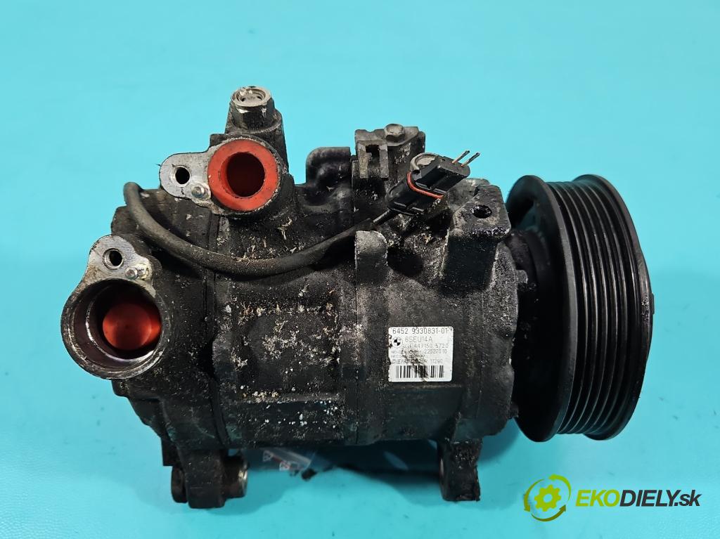 Bmw 3 F30 2011-2018 2.0d 184hp manual 135 kW 1995 cm3 4- Kompresor: klimatizácie 9330831 (Kompresor klimatizácie)