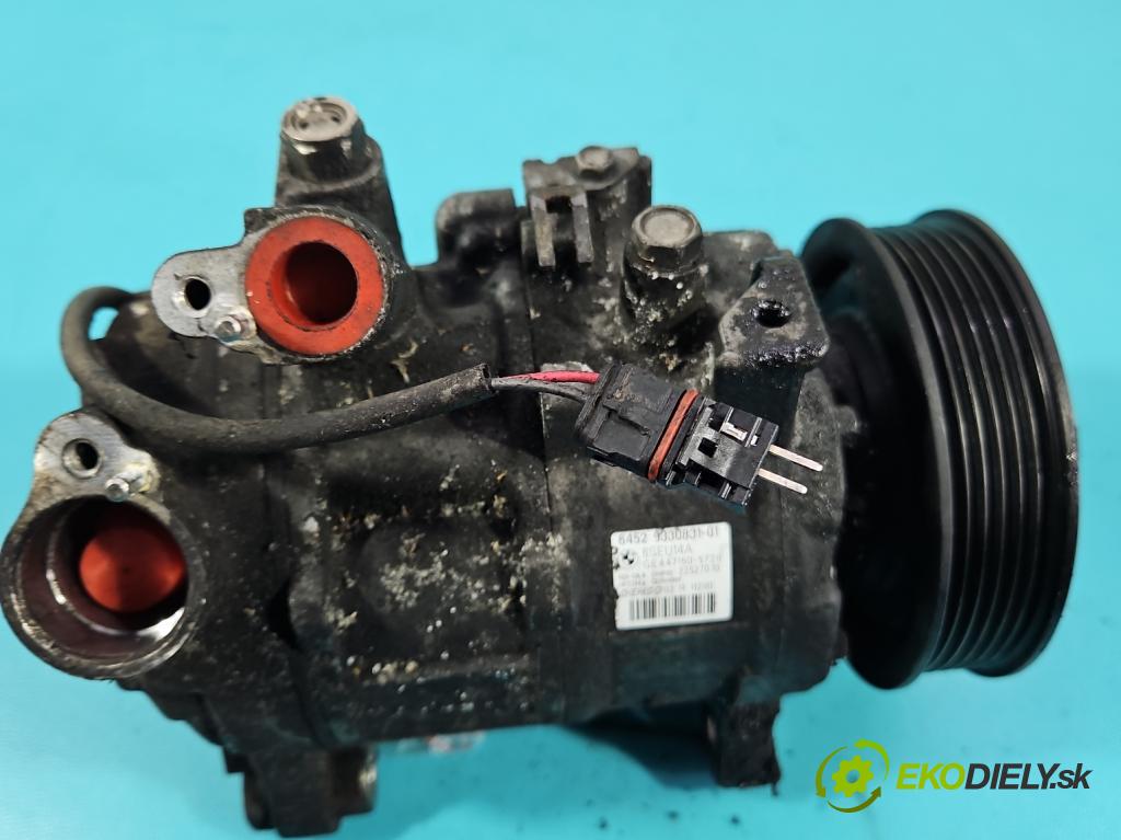 Bmw 3 F30 2011-2018 2.0d 184hp manual 135 kW 1995 cm3 4- Kompresor: klimatizácie 9330831 (Kompresor klimatizácie)