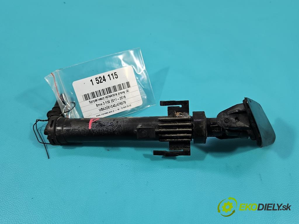 Bmw 3 F30 2011-2018 2.0d 184hp manual 135 kW 1995 cm3 4- ostrekovač reflektor: pravý 7275658